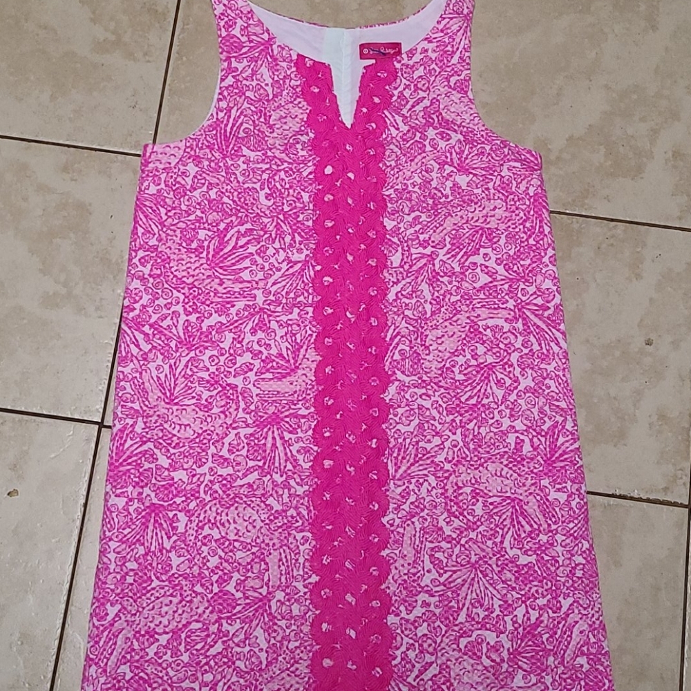 Lily Pulitzer for Target Pink Shift Dress XL